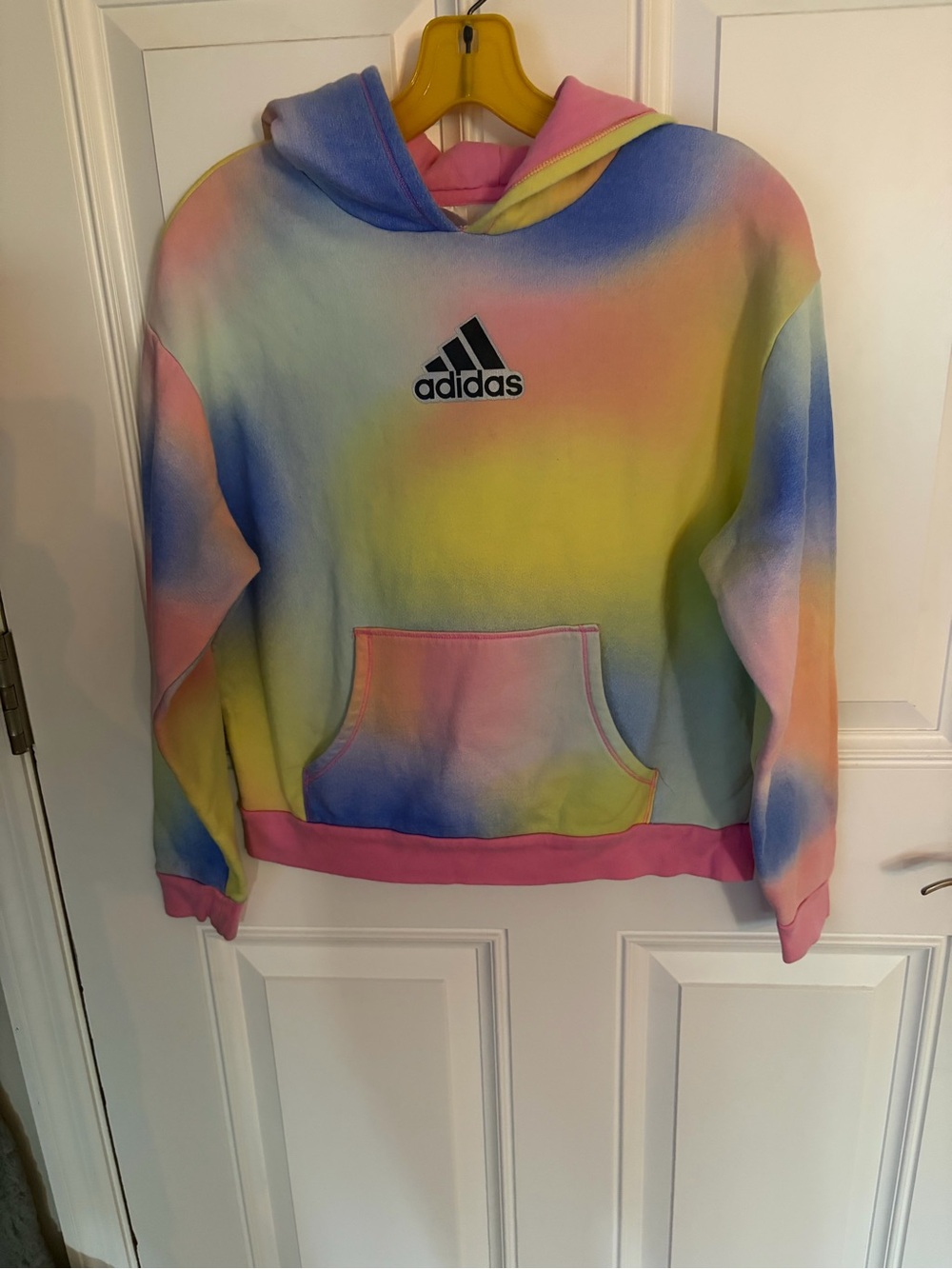 Adidas Kids  Rainbow Tie-Dye Hoodie Sweater